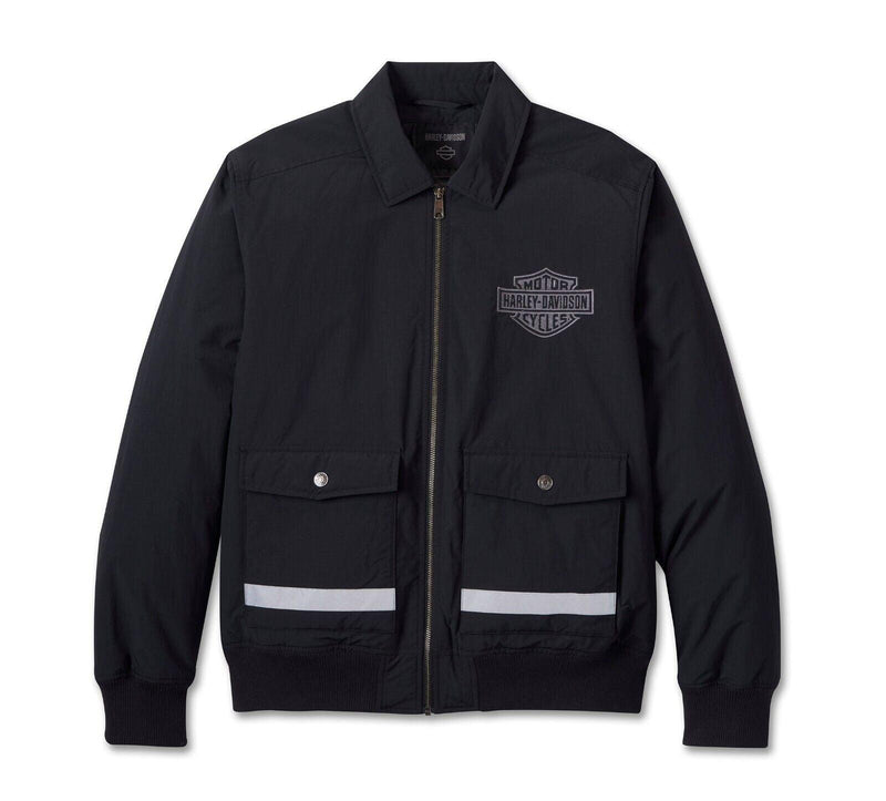 Harley Davidson Men's Garage Jacket - Black Beauty