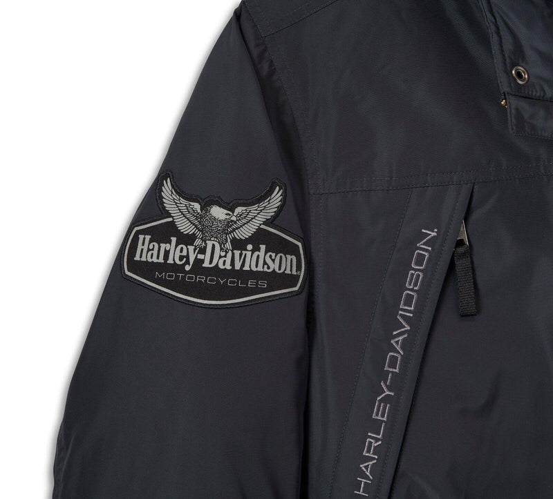 Harley Davidson Men's Juneau Parka - Black Beauty