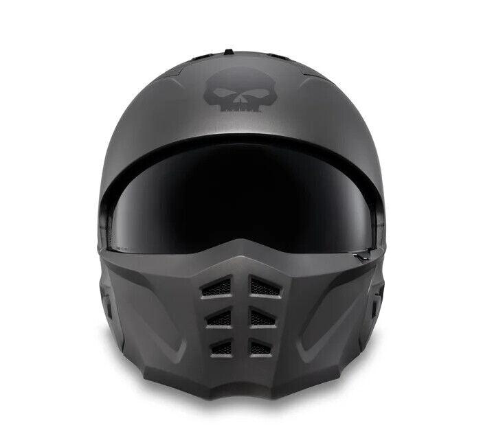 Harley Davidson Helmet Pilot II 2-in 1 NEW Color Matte Dark Grey