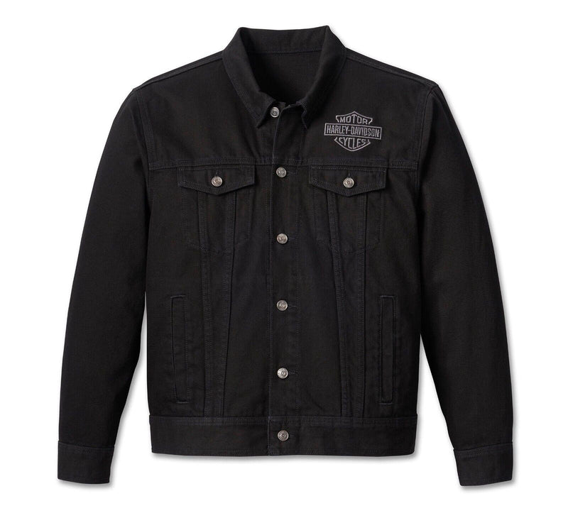 Harley Davidson Men's Harley-Davidson Denim Jacket - Black