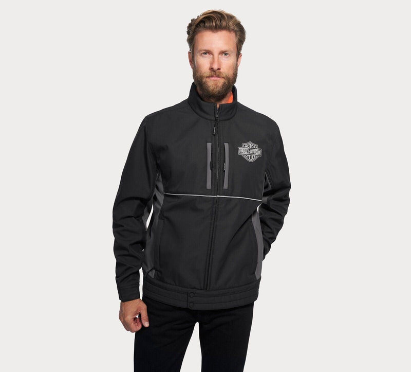 Harley Davidson Men's Bar & Shield Softshell Jacket