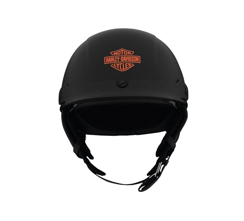 Harley Davidson Busby Ultra-Light Sun Shield J03 1/2 Helmet - Matte Black