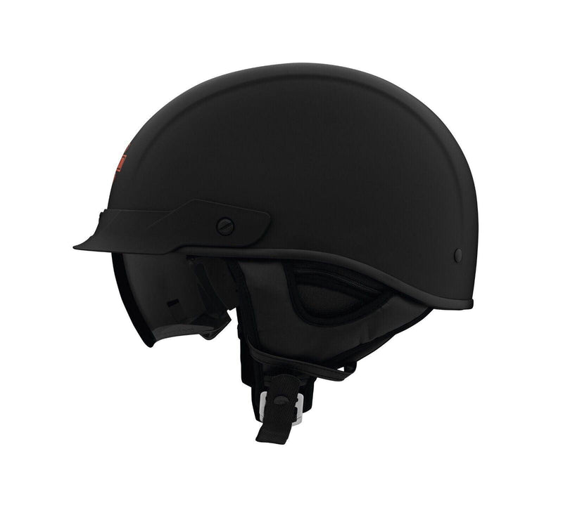 Harley Davidson Busby Ultra-Light Sun Shield J03 1/2 Helmet - Matte Black