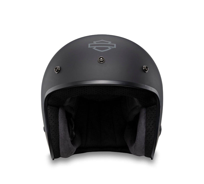 Harley Davidson Fury N04 Bluetooth 3/4 Helmet - Matte Black