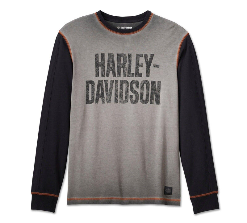 Harley Davidson Men's Iron Bar Long Sleeve Tee