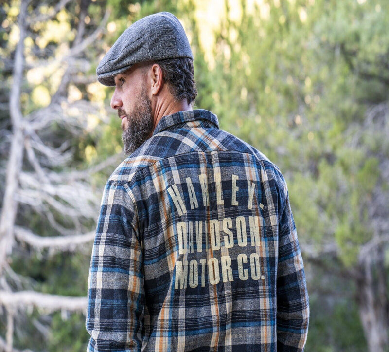 Harley Davidson Men's Plaid Overshirt