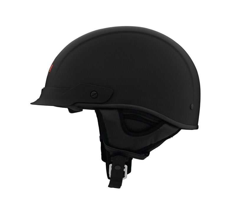 Harley Davidson Busby Ultra-Light Sun Shield J03 1/2 Helmet - Matte Black