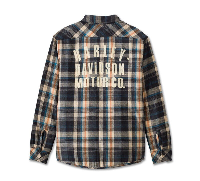 Harley Davidson Men's Plaid Overshirt