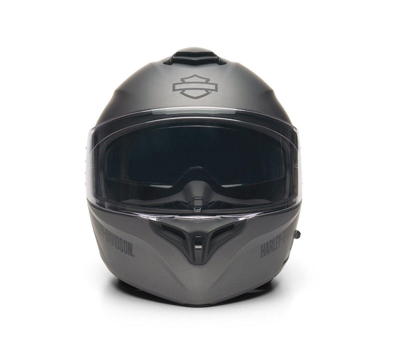 Harley Davidson Outrush R Modular Bluetooth Helmet - Matte Silver