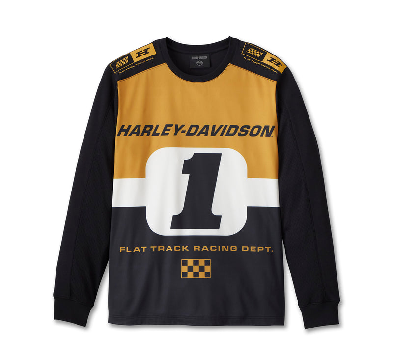 Men's Start Your Engines Racing Jersey - Harley Black