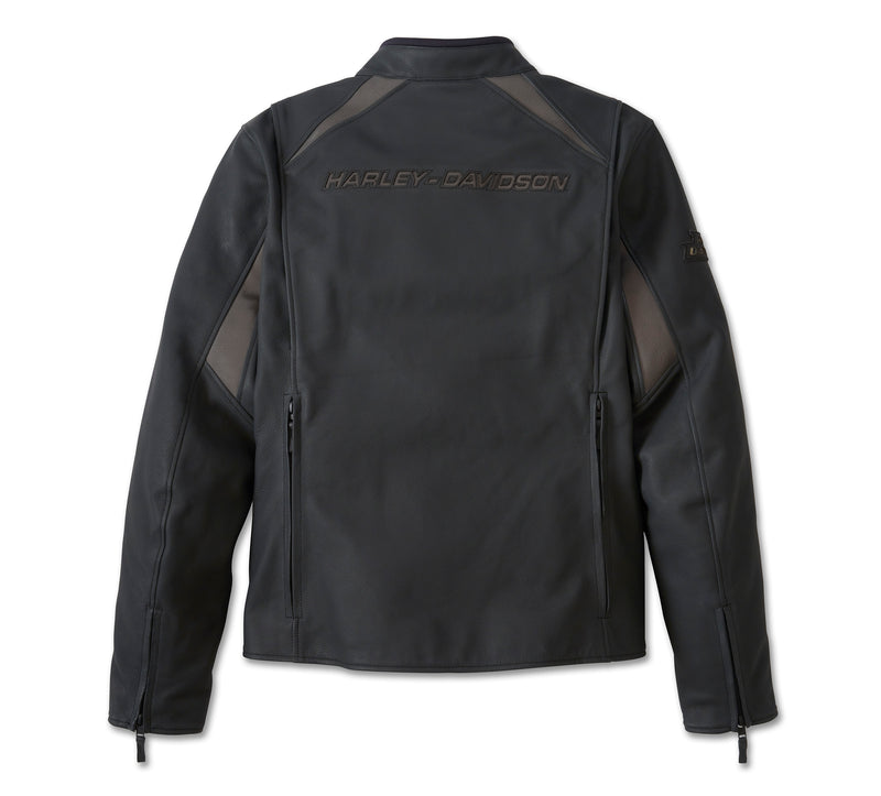 Men's Paradigm Triple Vent System 2.0 Leather Jacket - Black Beauty